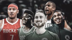 Celtics, Carmelo Anthony, Kyrie Irving