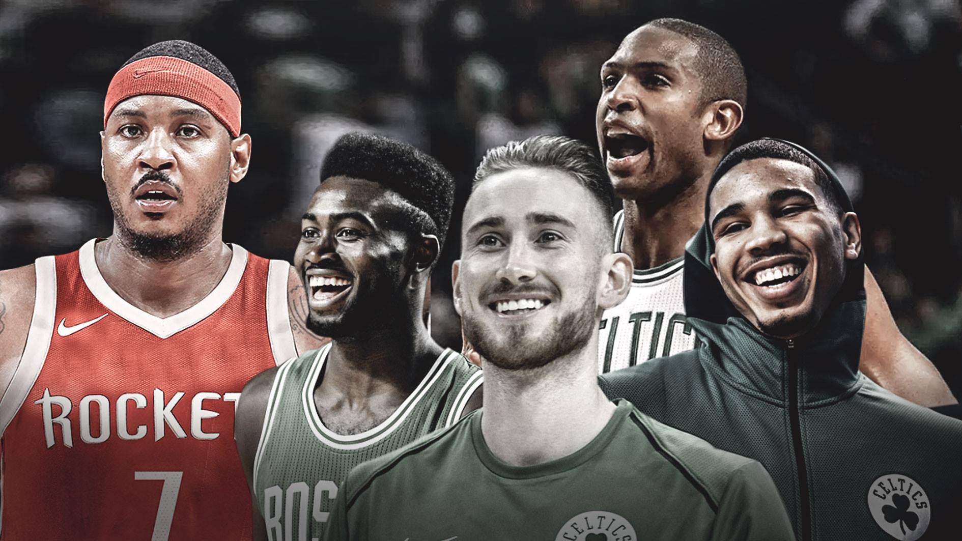 Celtics, Carmelo Anthony, Kyrie Irving