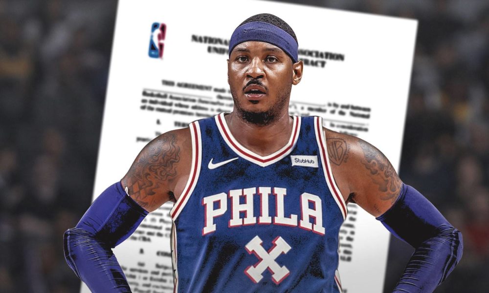 Sixers reject Carmelo Anthony deal after reading the fine print
